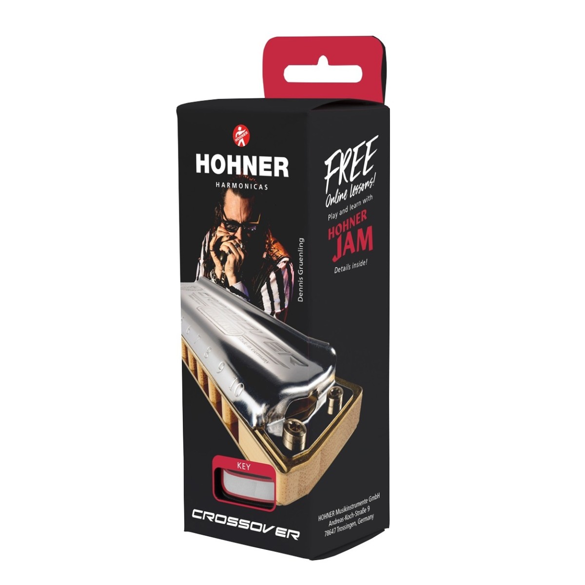 Губная гармошка HOHNER Marine Band Crossover C-major