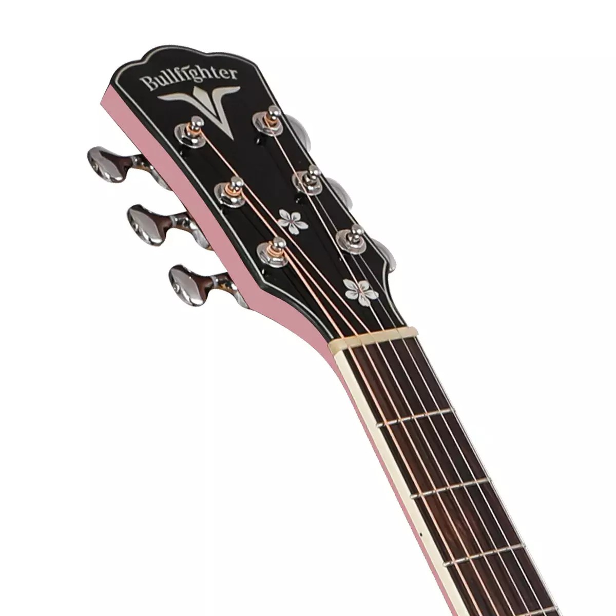 Акустическая гитара BULLFIGHTER DS-Civicat Pink