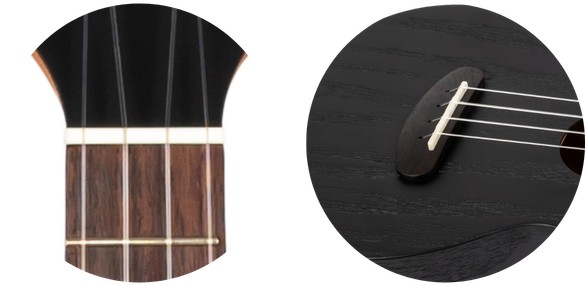 Укулеле FLIGHT DUC400 Ash Black