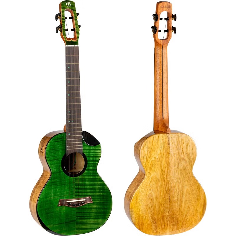 Электро-укулеле FLIGHT COMET TENOR EQ-A Green