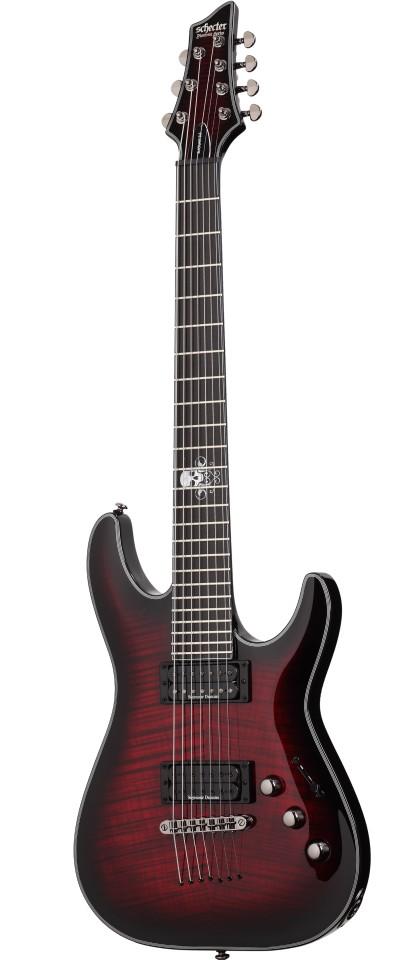 Электрогитара Schecter BLACKJACK SLS C-7 P CRB (USA)+ SGR-1C CASE