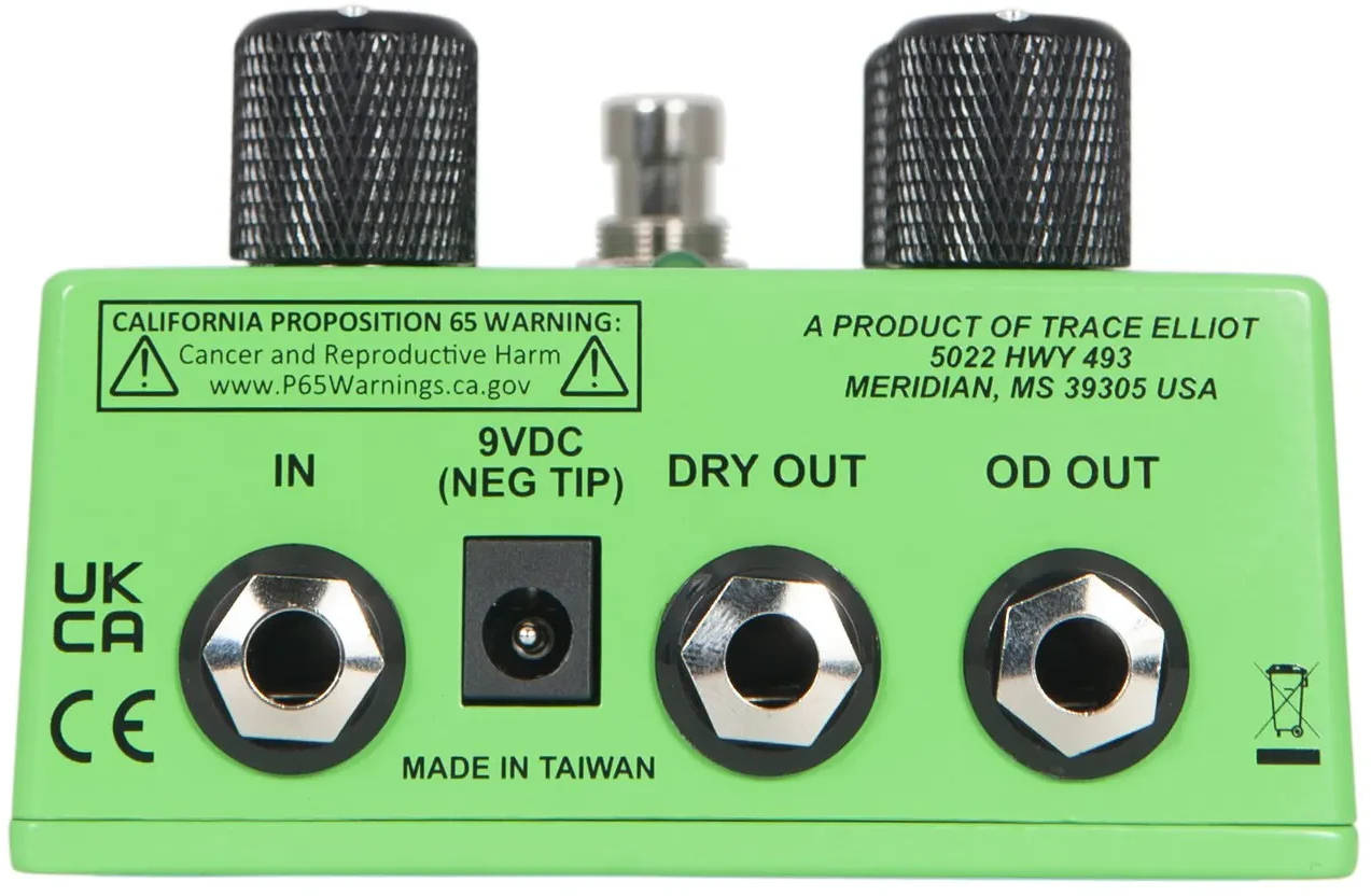 Педаль эффектов PEAVEY Trace Elliot Overdrive Pedal