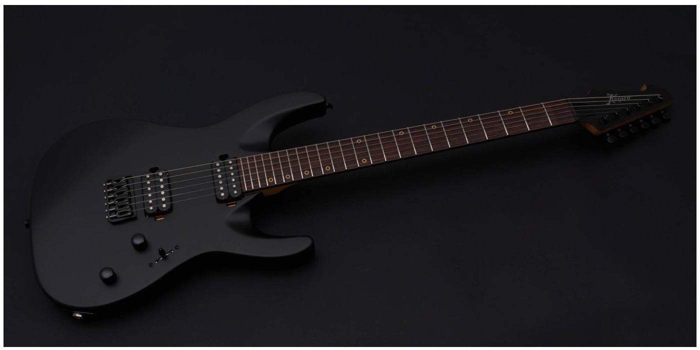 Электрогитара KEIPRO X-Metal S6-H.H BK