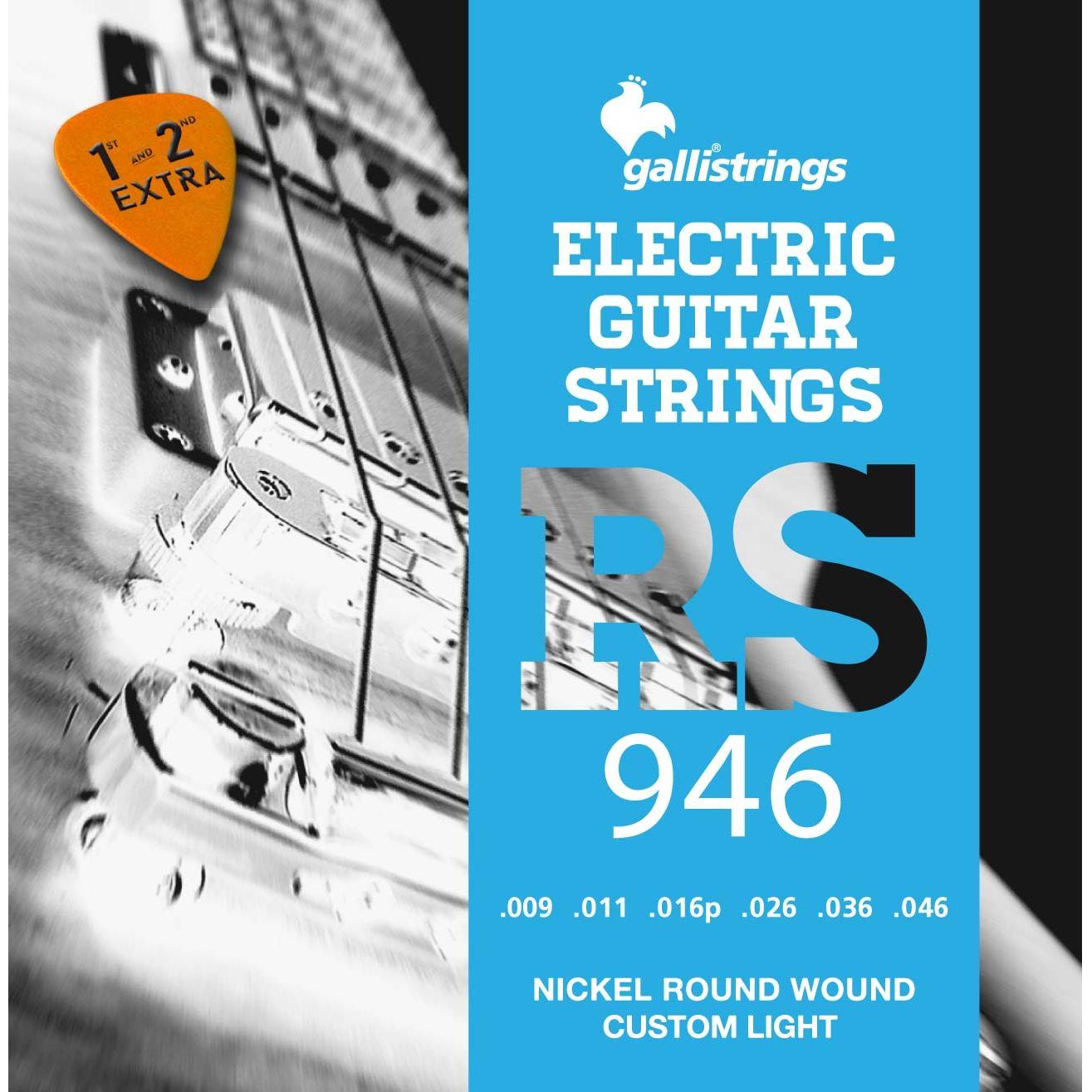 Струны для электрогитары GALLI RS946