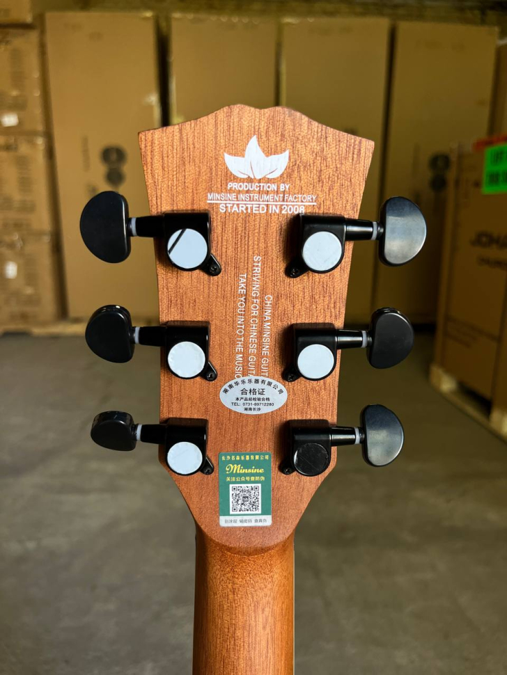 Фолк гитара BULLFIGHTER MS-36MS With bag, Natural