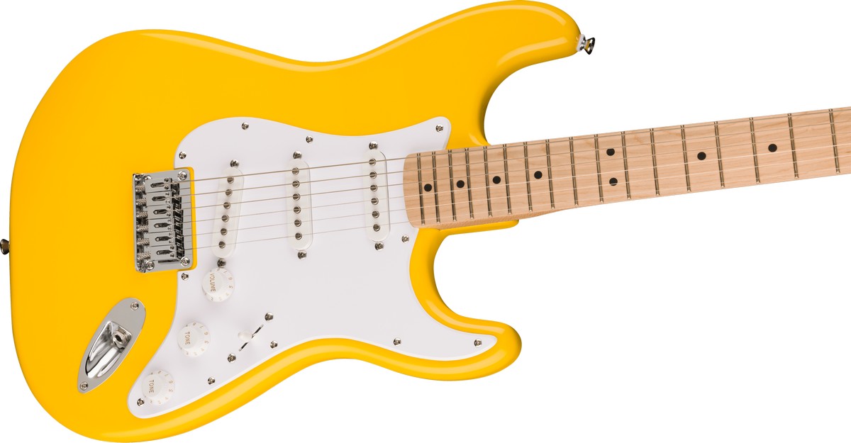 Электрогитара FENDER SQUIER Sonic Stratocaster HT Limited Edition Graffiti Yellow