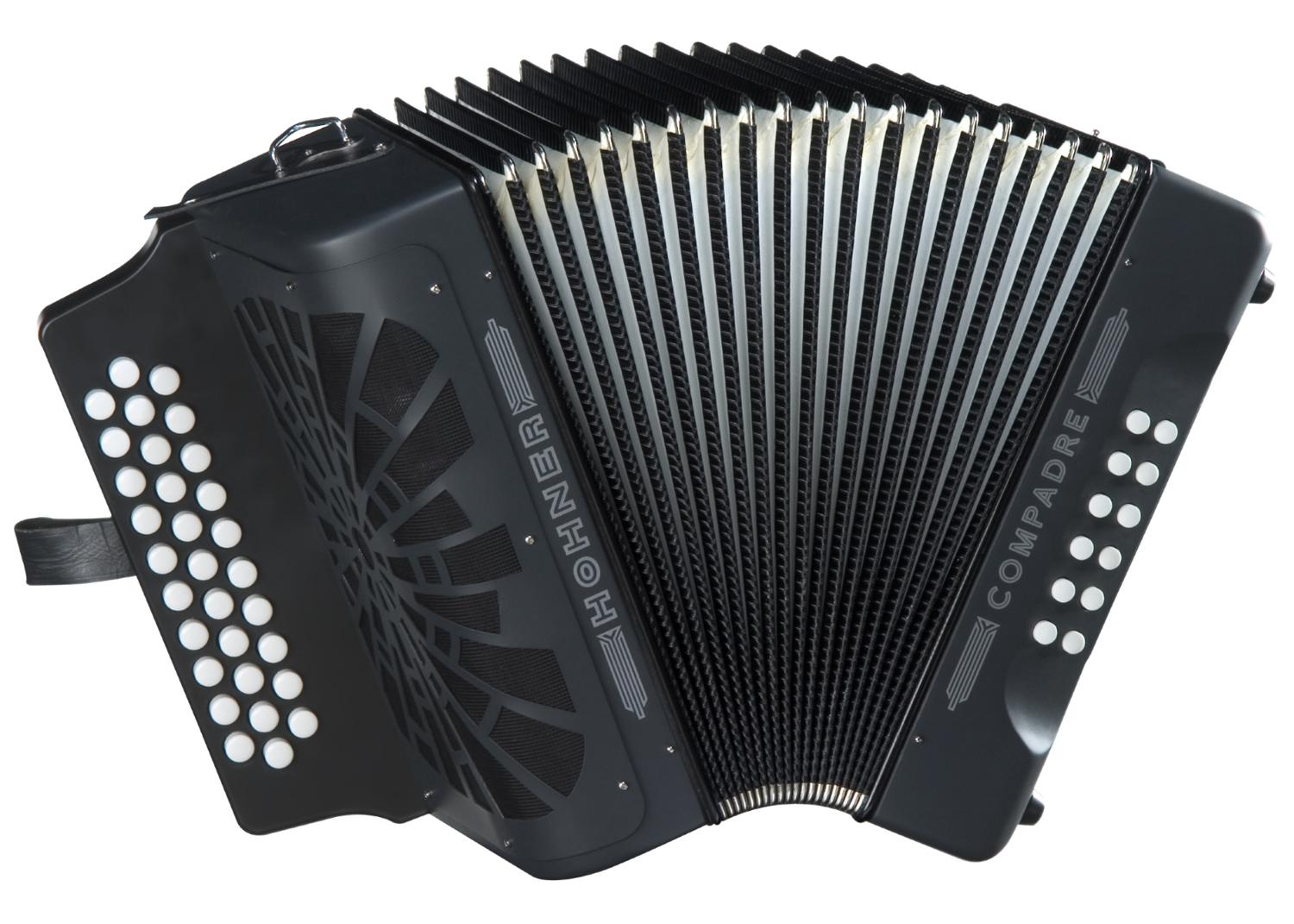 Баян HOHNER Compadre FBbEb, black (A4842)