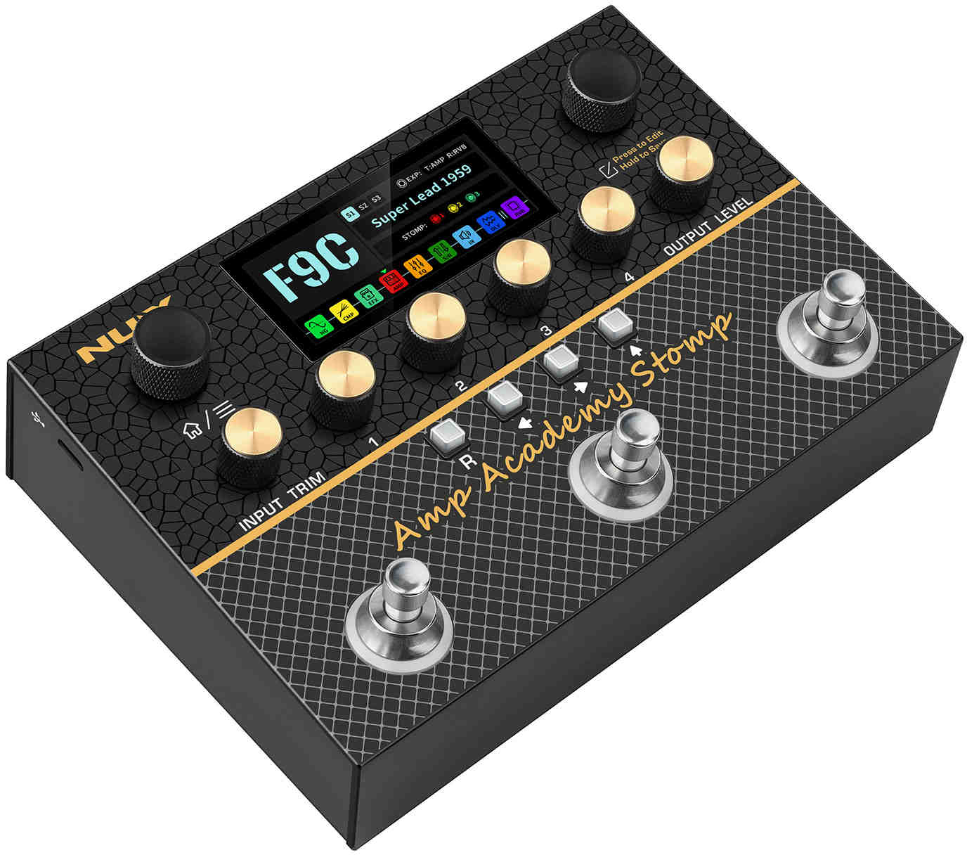 Педаль эффектов NUX NMA-3AAP Amp Academy Stomp