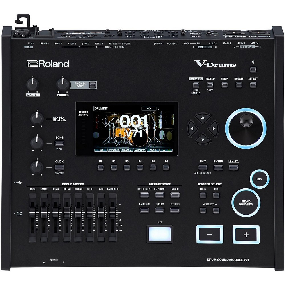 Электронная ударная установка Roland TD713 + KD-12 + MDS-GND2