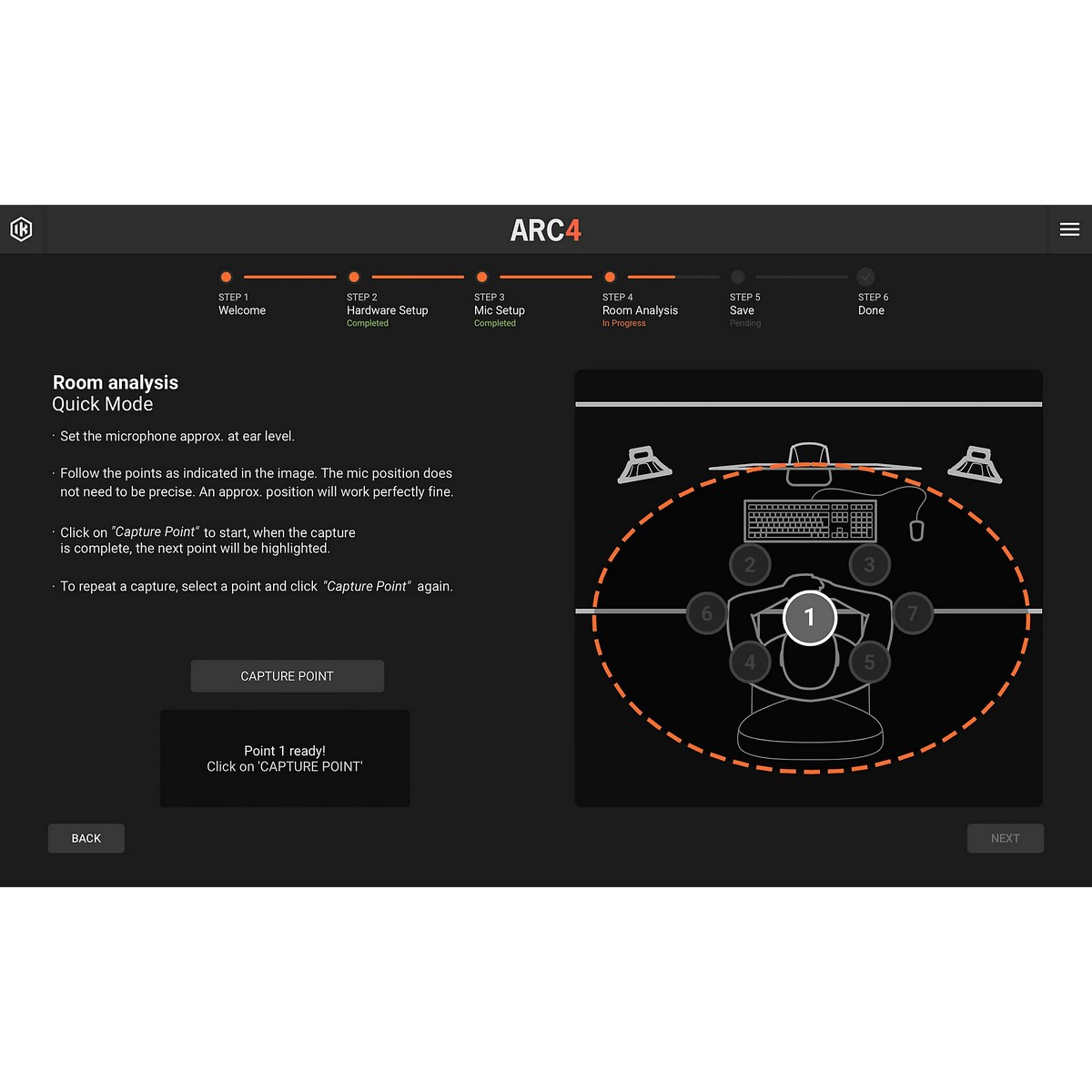 Система акустической коррекции IK Multimedia ARC Studio 4