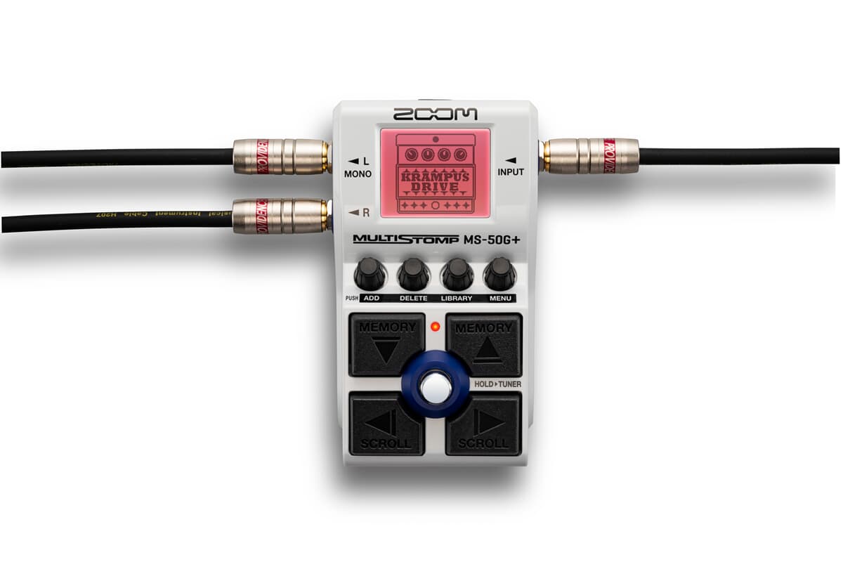 Гитарный процессор Zoom MS-50G plus