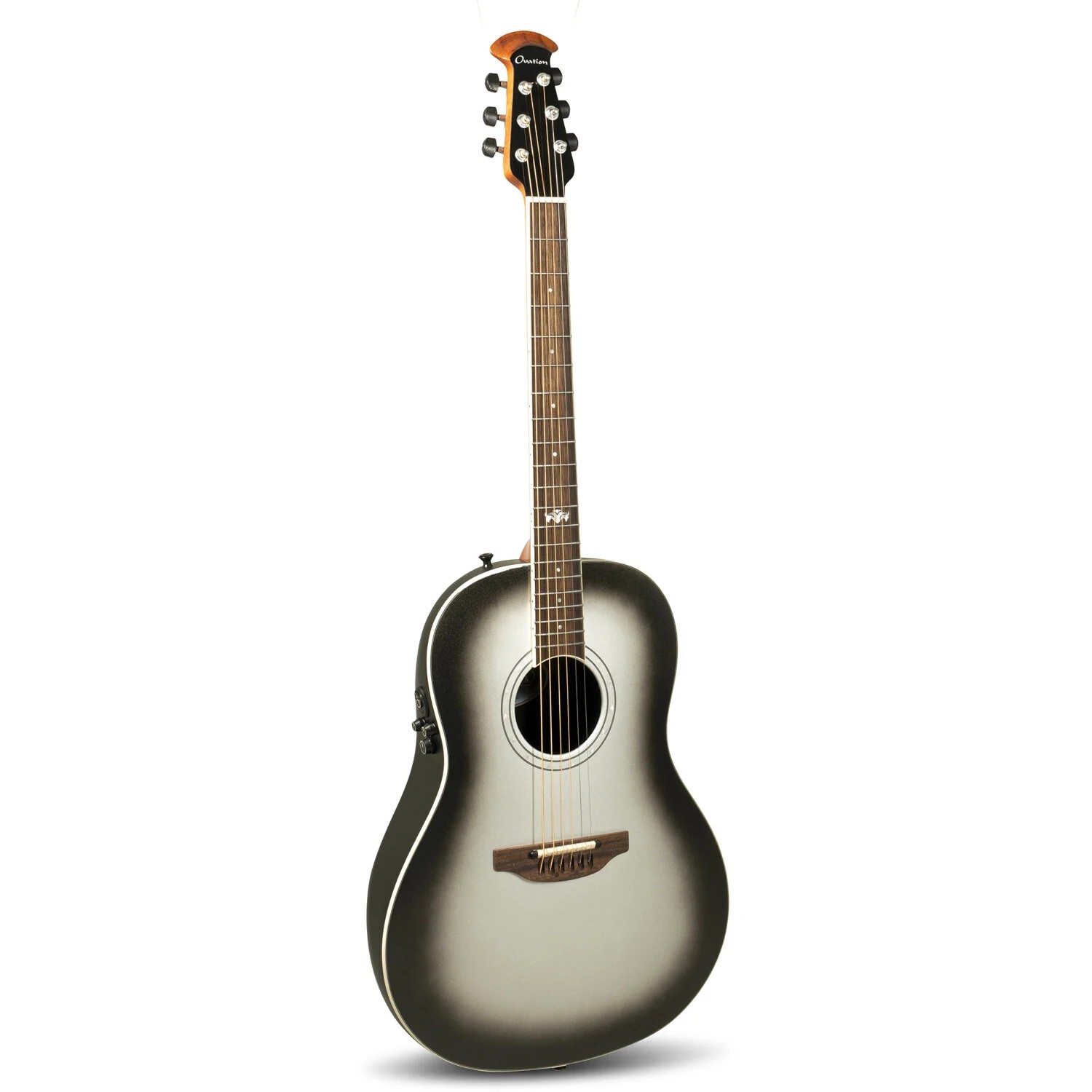Электроакустическая гитара OVATION 1516SSM-G Pro Series Ultra Mid Depth Silver Shadow