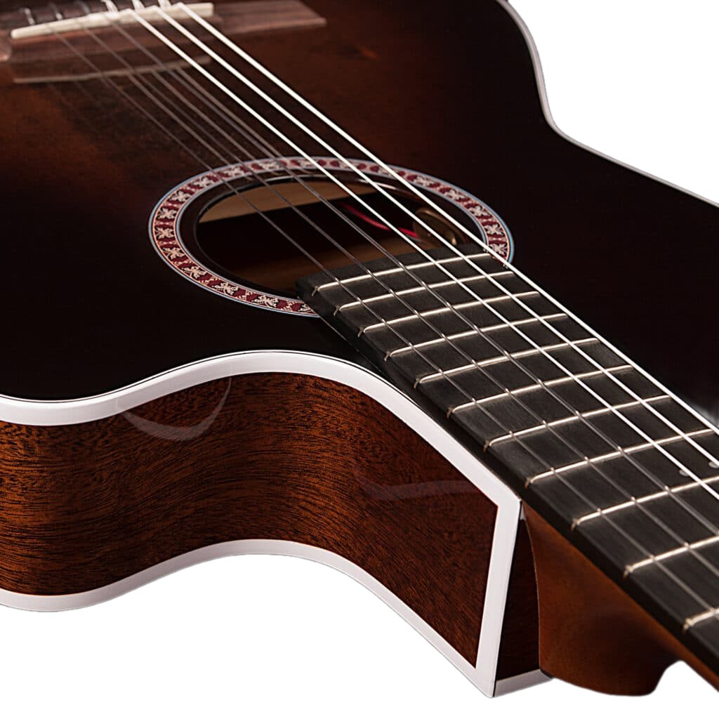 Электроклассическая гитара Godin ARENA PRO CW BOURBON BURST CRESCENT II
