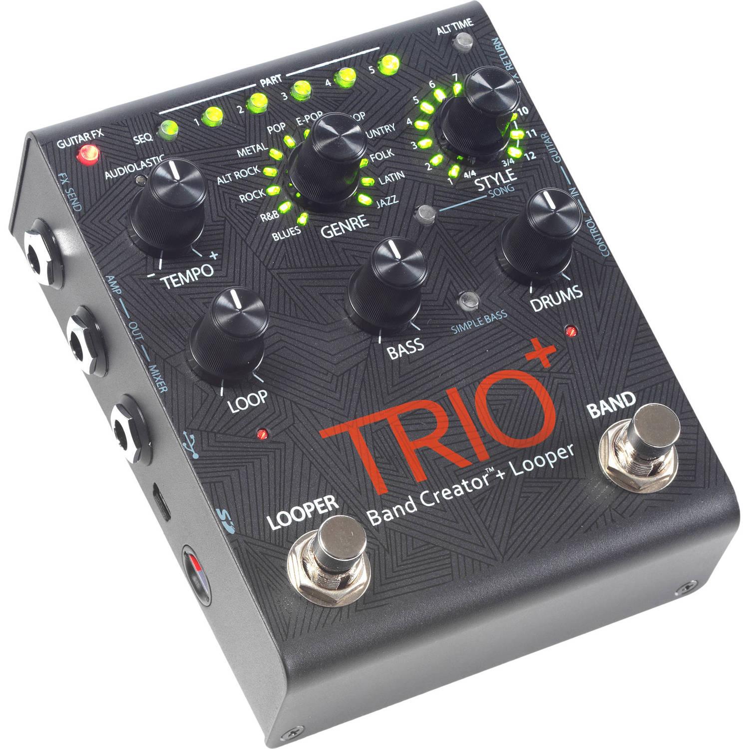 Педаль эффектов Digitech TRIOPLUS