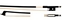 Смычок для скрипки GLASSER Fiberglass USA , 4/4