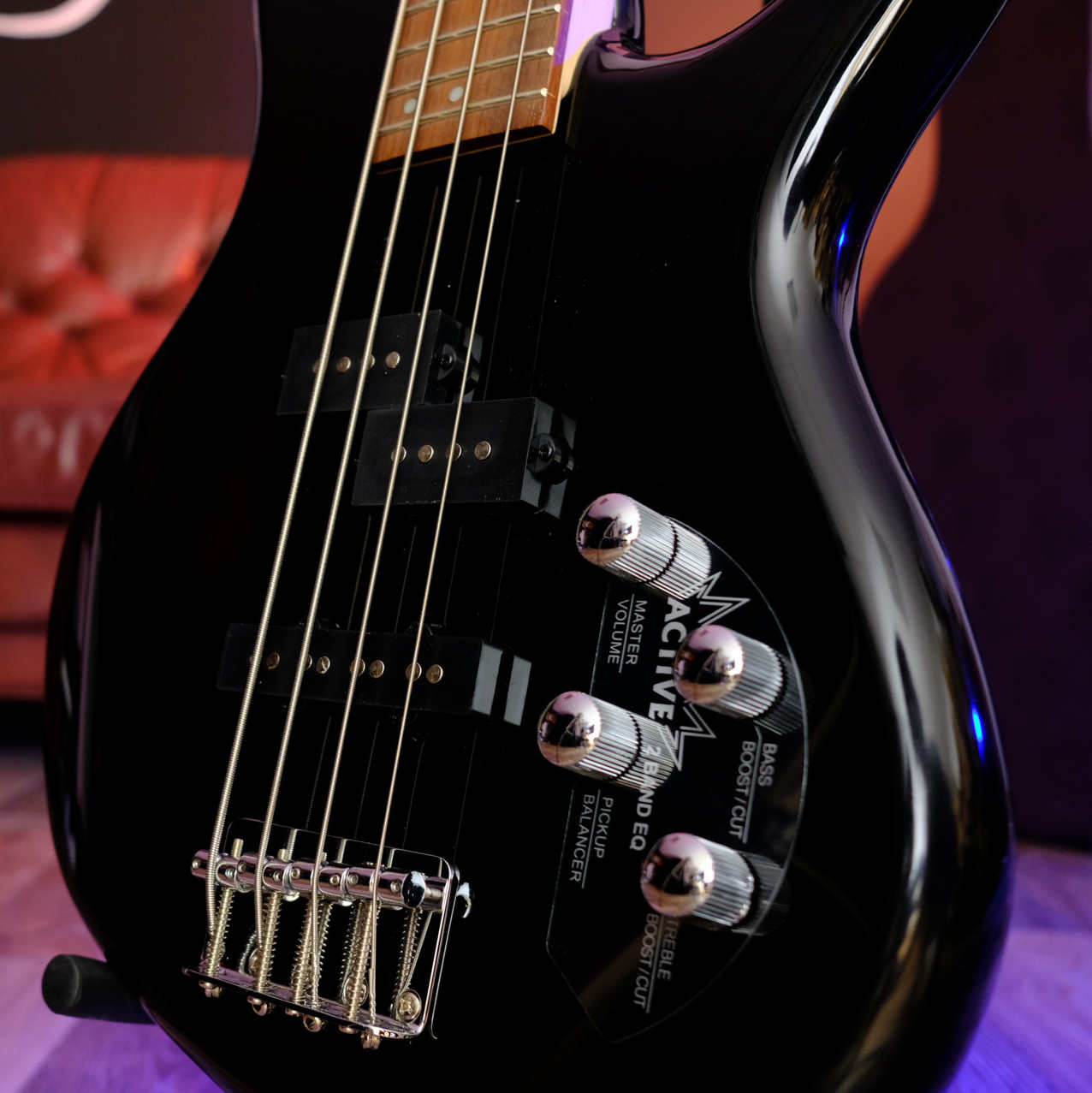 Бас-гитара Cort Action-Bass-Plus-LH-BK Action Series