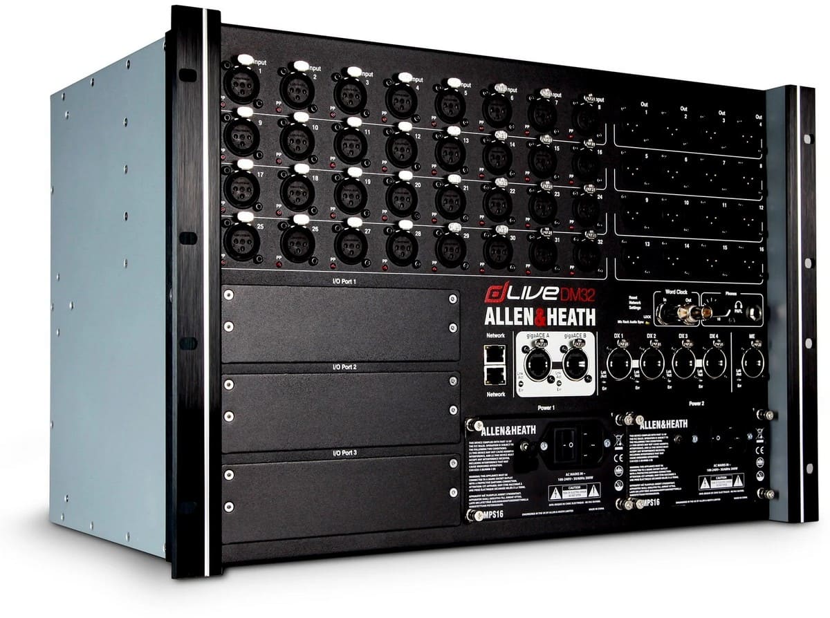 Стейджбокс Allen&Heath dLive DM32 MixRack Ultra FX