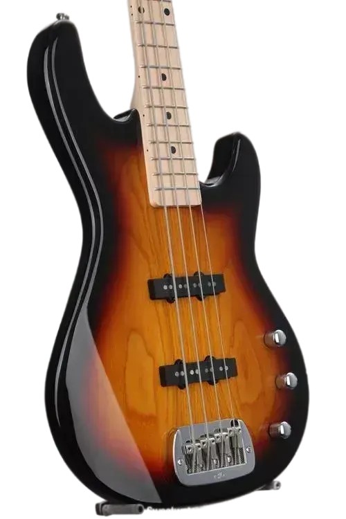 Бас-гитара G&L Tribute JB-2 3-Tone Sunburst MP Ash/Poplar