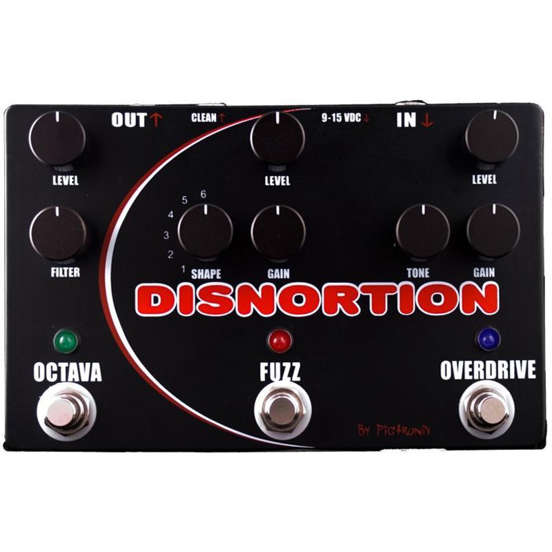 Педаль эффектов PIGTRONIX OFO Disnortion - Octave Fuzz Overdrive