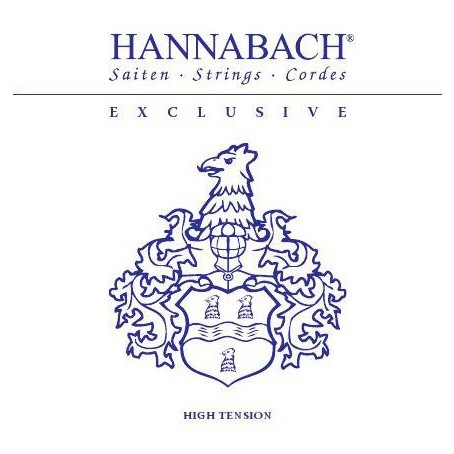 Струны для классической гитары Hannabach EXCLHT Exclusive Blue