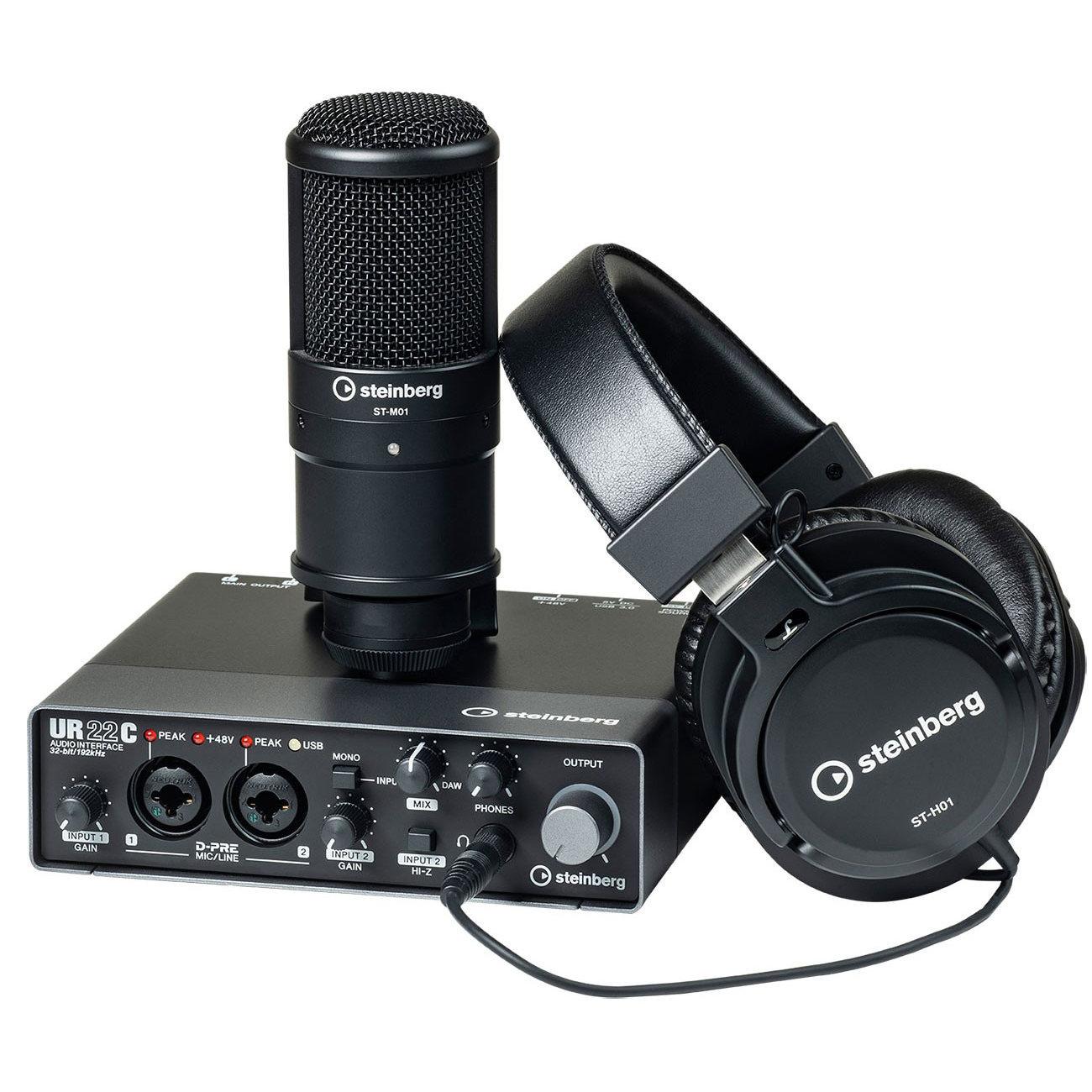 Аудиоинтерфейс Steinberg UR22C RECORDING PACK