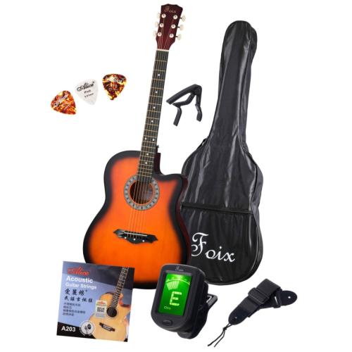Акустическая гитара Комплект Foix FFG-2039CAP-SB