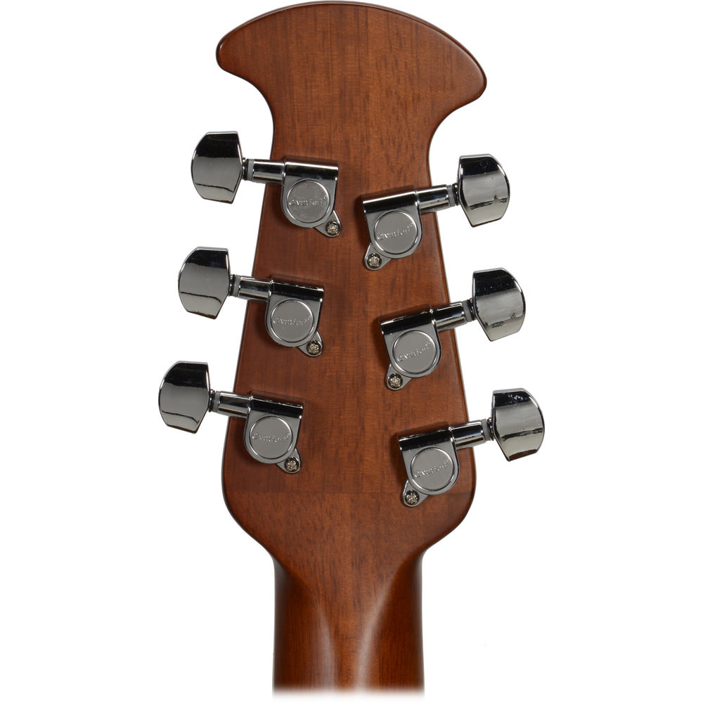 Электроакустическая гитара OVATION CS24P-NBM Celebrity Standard Plus Mid Cutaway Nutmeg Burled Maple