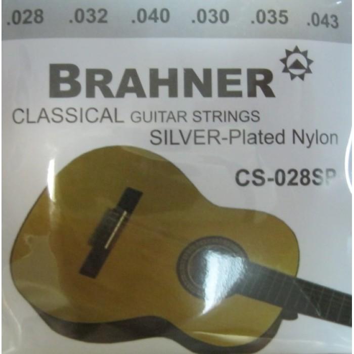 Струны для классической гитары BRAHNER CS-028SP