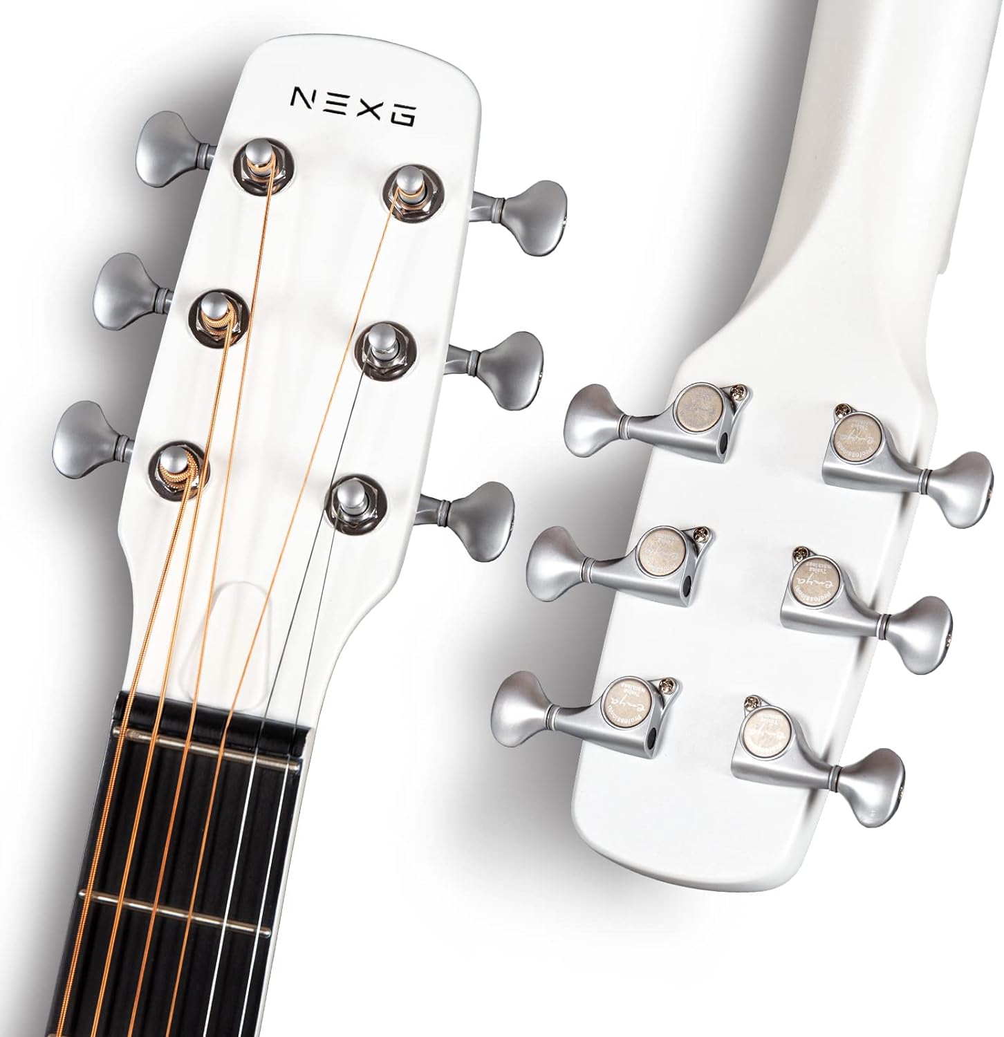 Сайлент гитара Enya NEXG-WHITE