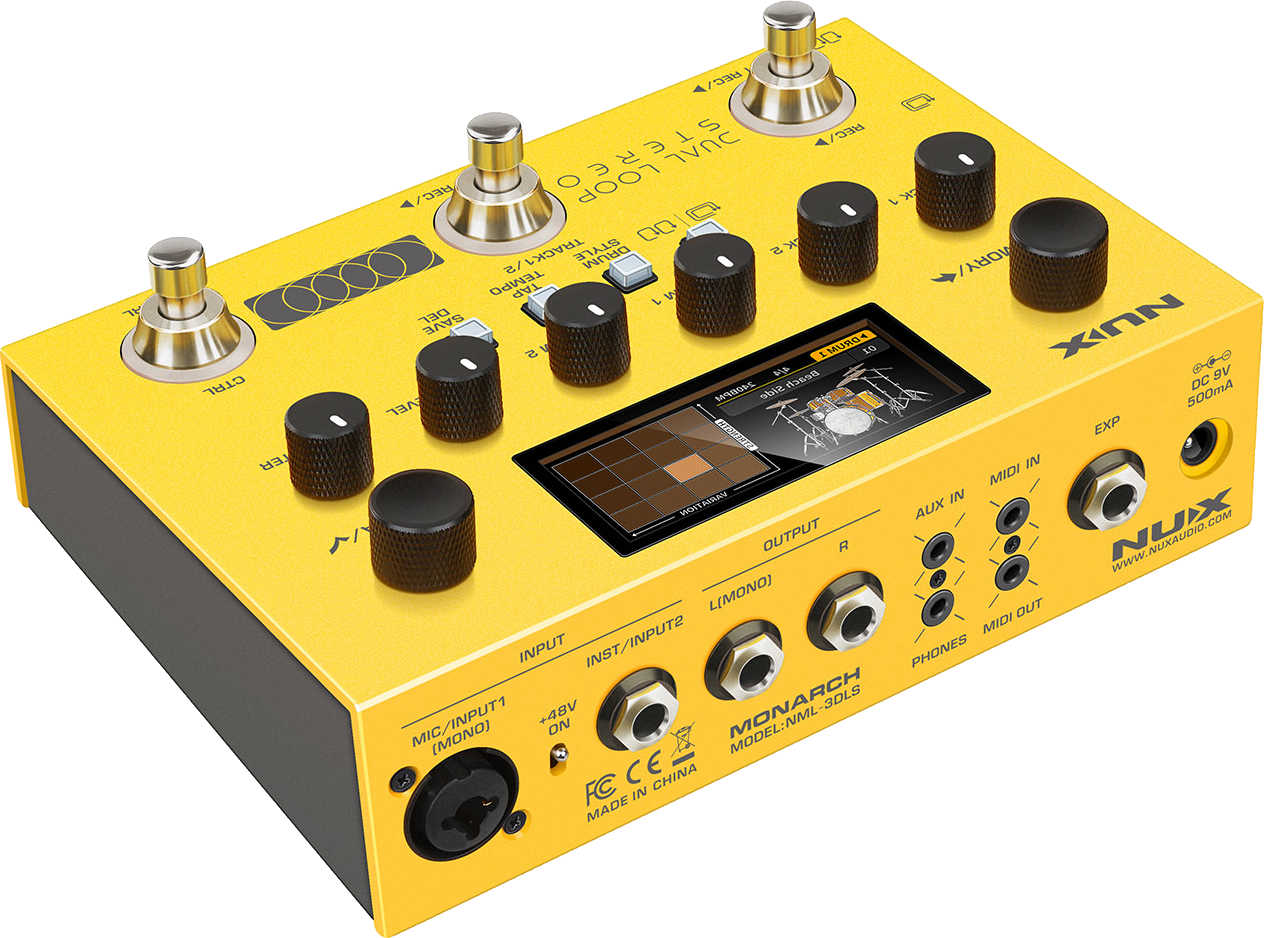 Педаль эффектов NUX NML-3DLS Dual Loop Stereo