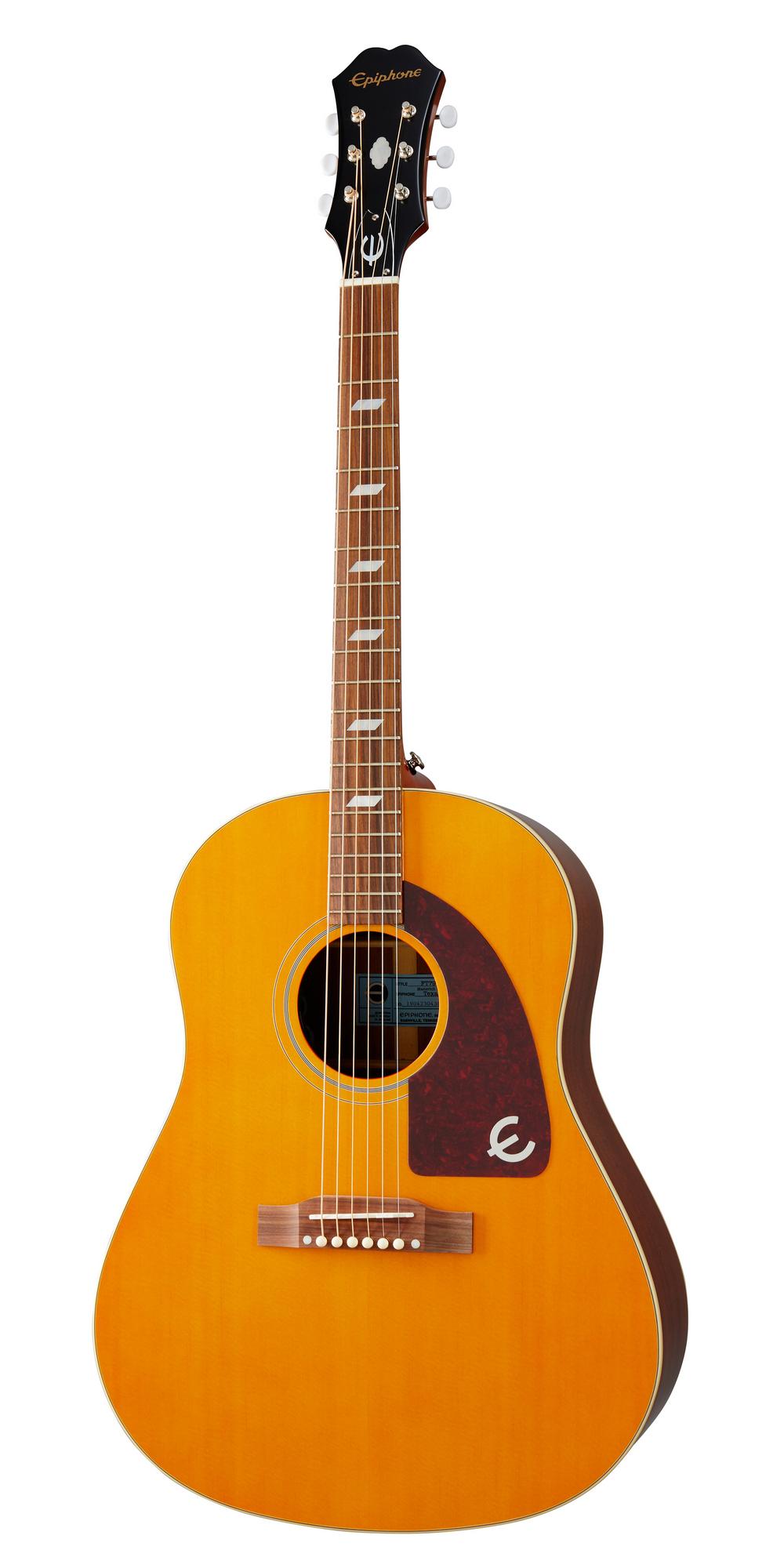 Электроакустическая гитара EPIPHONE Masterbilt Texan Antique Natural Aged Gloss