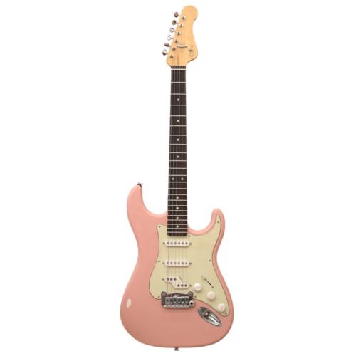 Электрогитара G&L Custom Shop Legacy SSZ RW Nitro Shell Pink