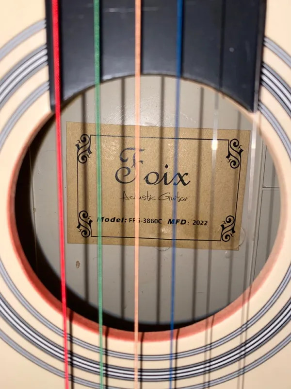 Акустическая гитара Foix FFG-3860C-NAT