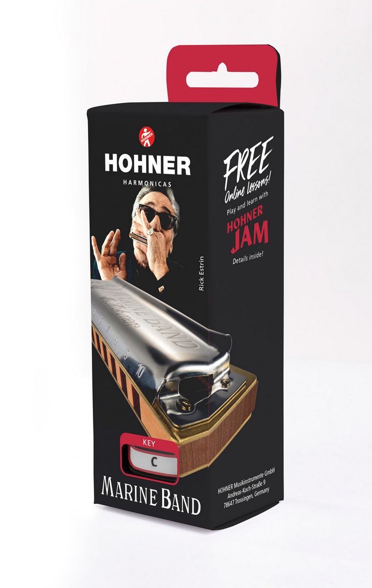 Губная гармошка HOHNER M1896086X Marine Band 1896/20 G