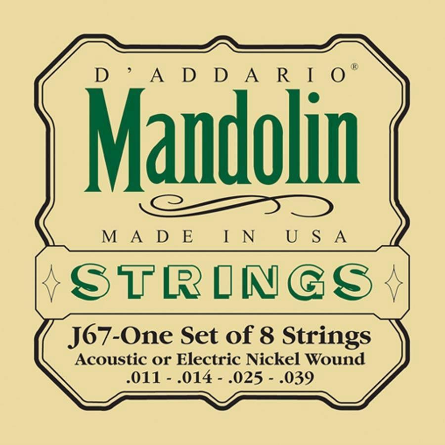 Струны для мандолины D'Addario J67