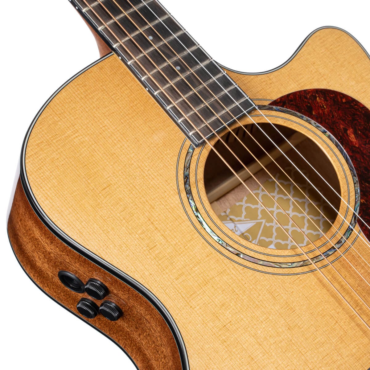 Электроакустическая гитара Cort Gold-A6-WCASE-NAT