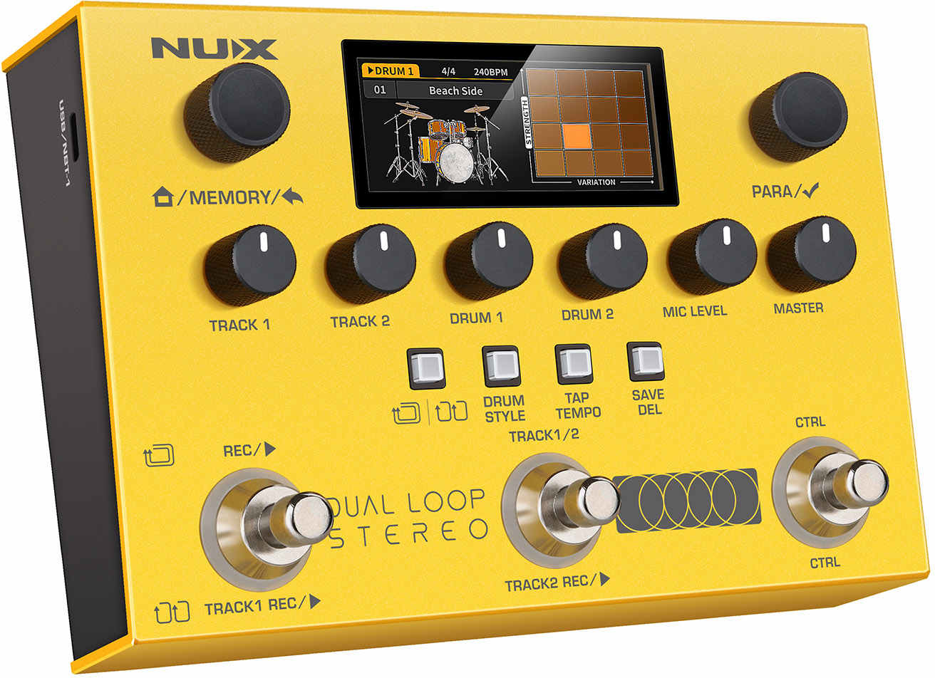 Педаль эффектов NUX NML-3DLS Dual Loop Stereo