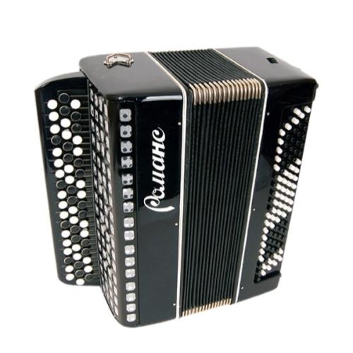 Баян Шуйский C9-BLACK «Романс» 55x100-II черный