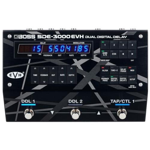 Педаль эффектов Boss SDE-3000 EVH Dual Delay