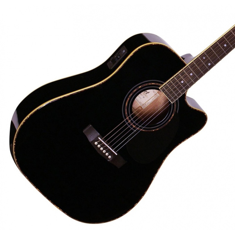 Электроакустическая гитара Cort AD880CE-BK Standard Series