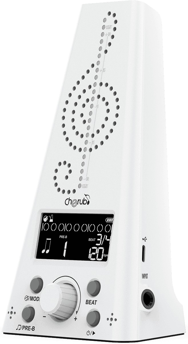 Тюнер-метроном Cherub WMT-230-WH