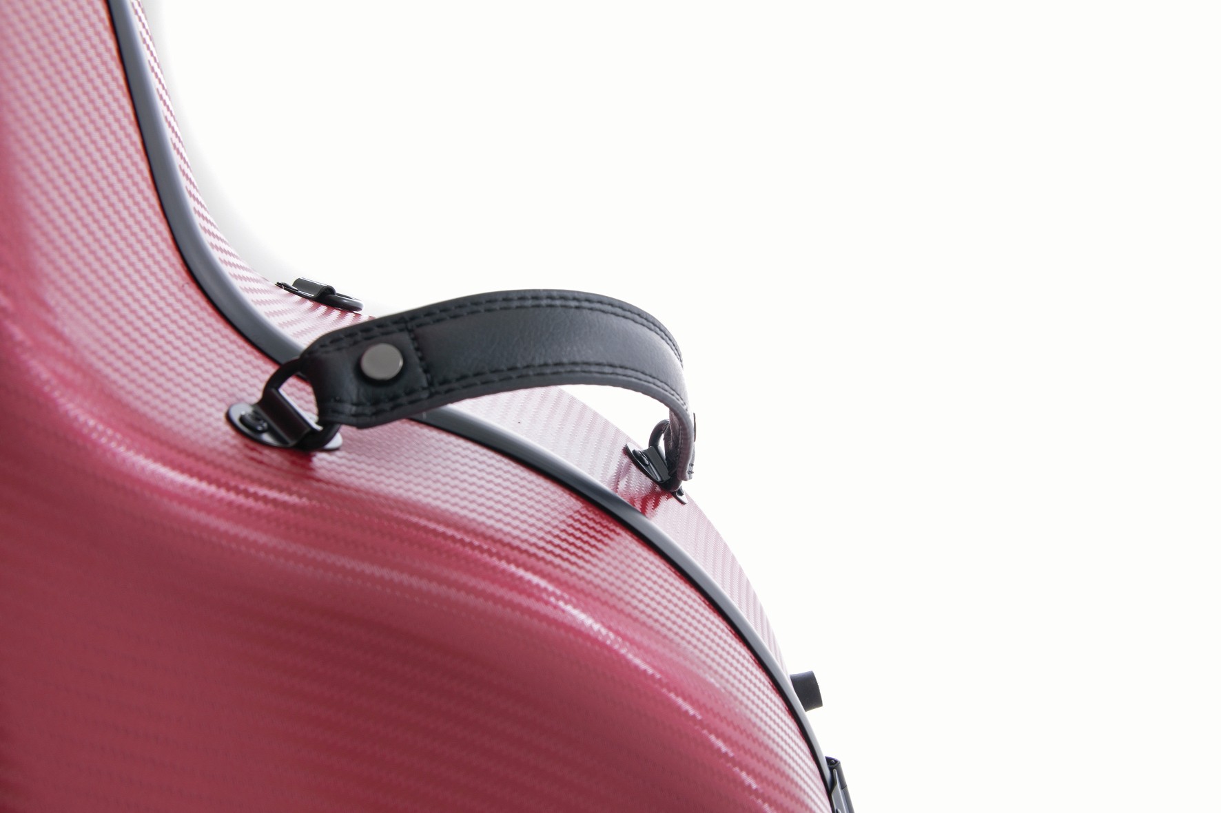 Кейс для виолончели GEWA pure CELLO CASE contour carbon fiber red