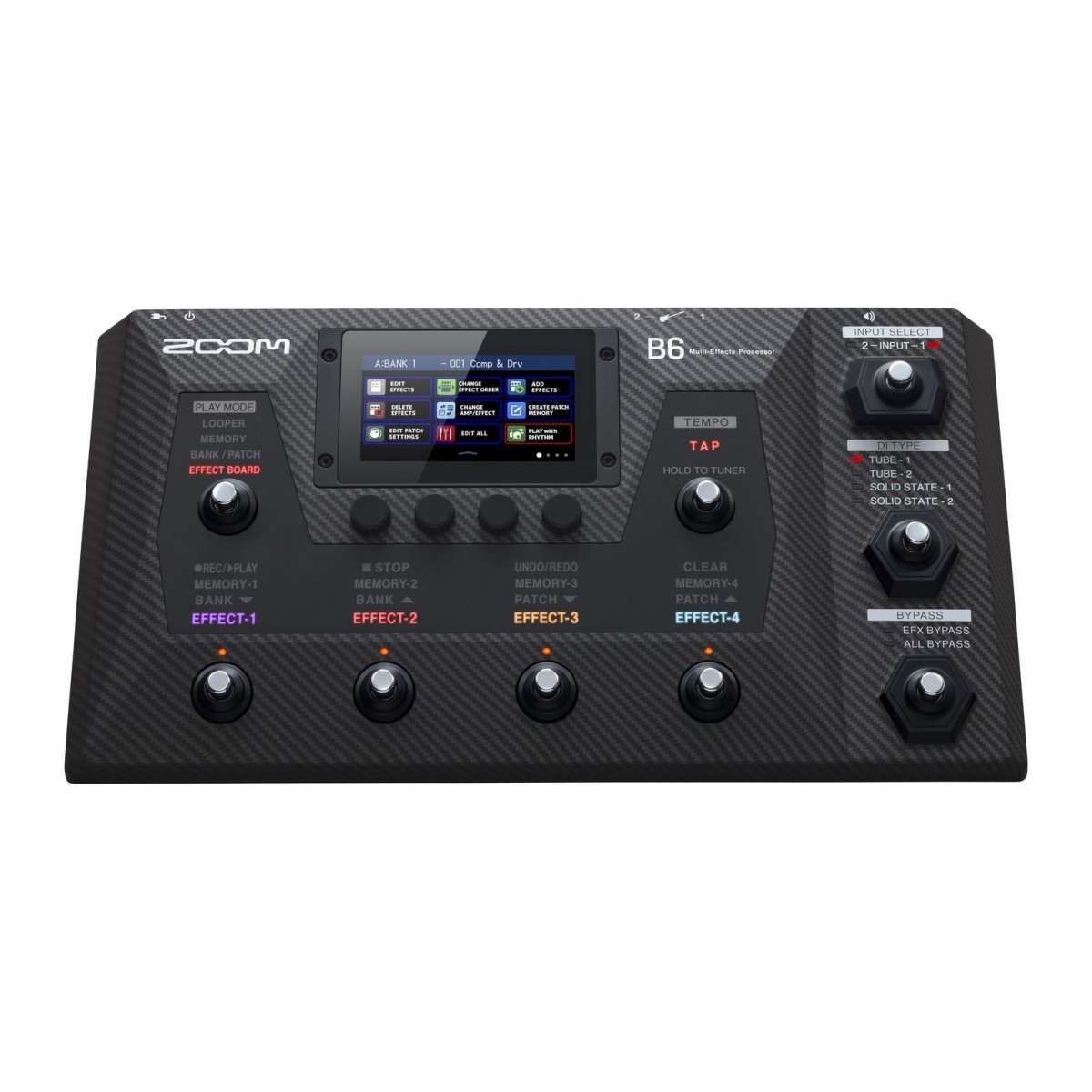 Басовый процессор Zoom B6