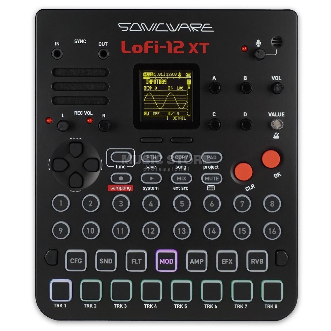 Сэмплер-грувбокс Sonicware Lofi-12 XT