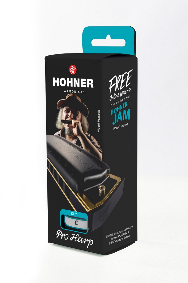 Губная гармошка HOHNER M564016X Pro Harp 562/20 MS C