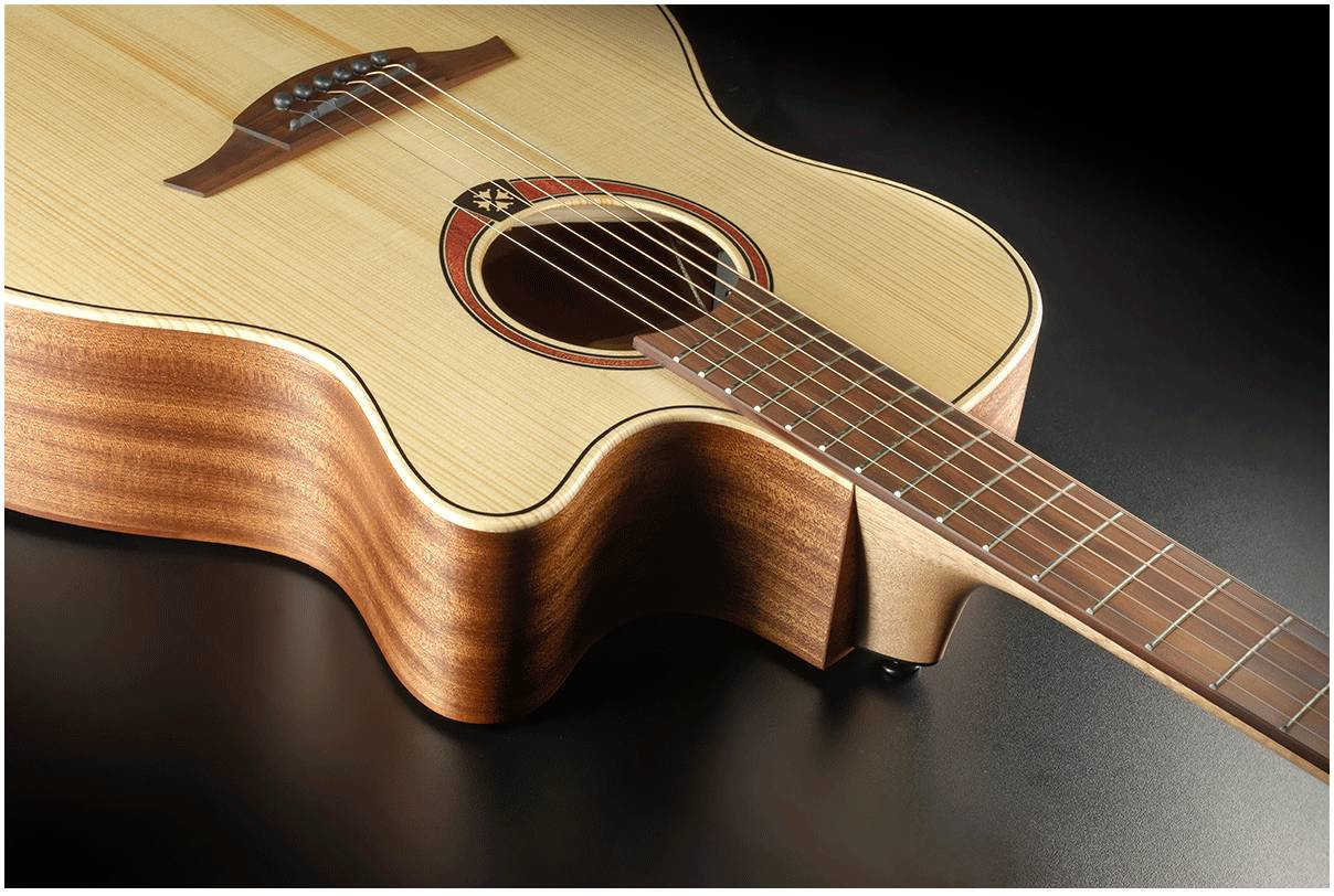 Электроакустическая гитара LAG T-70A CE NAT