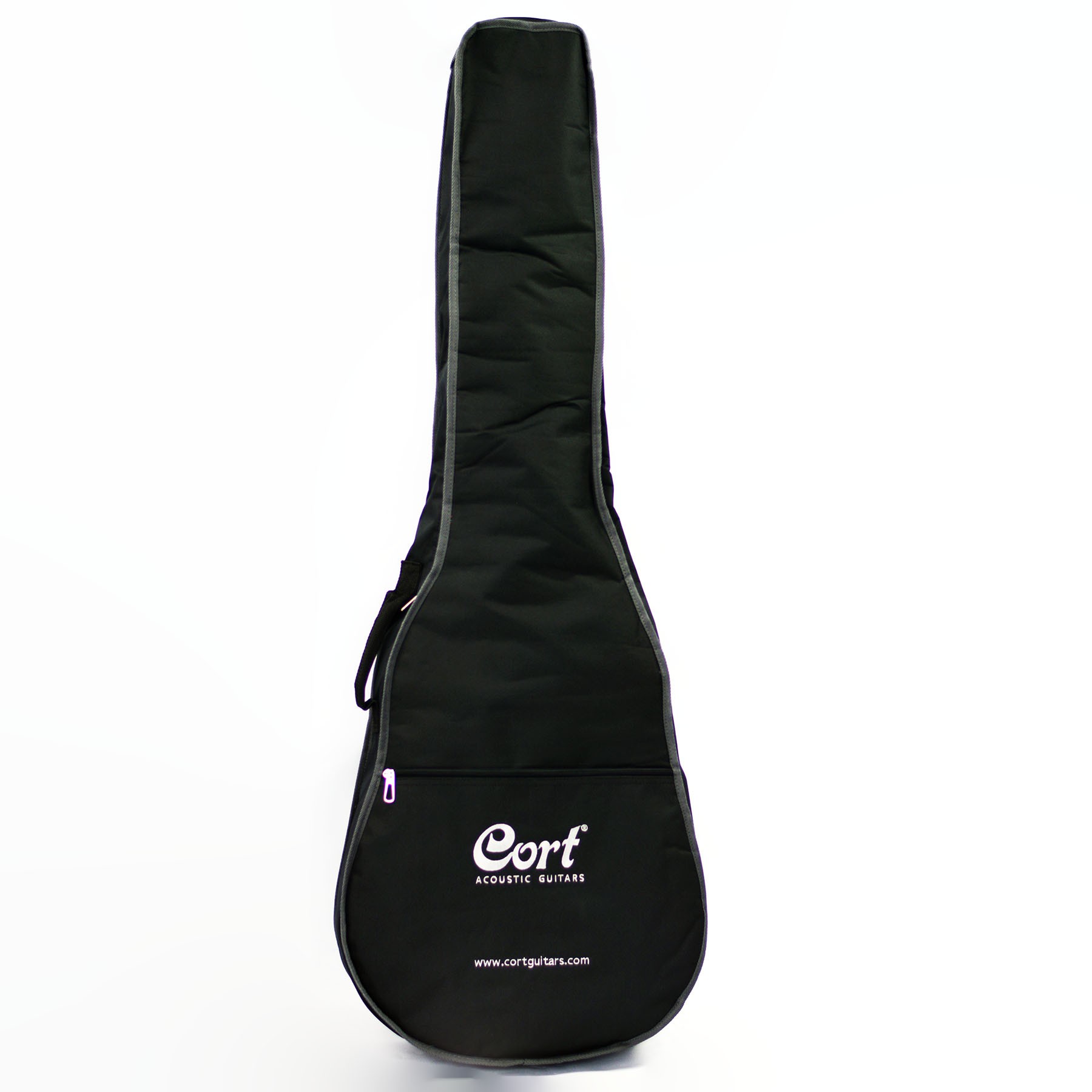 Акустическая бас-гитара Cort AB850F-BK-BAG Acoustic Bass Series