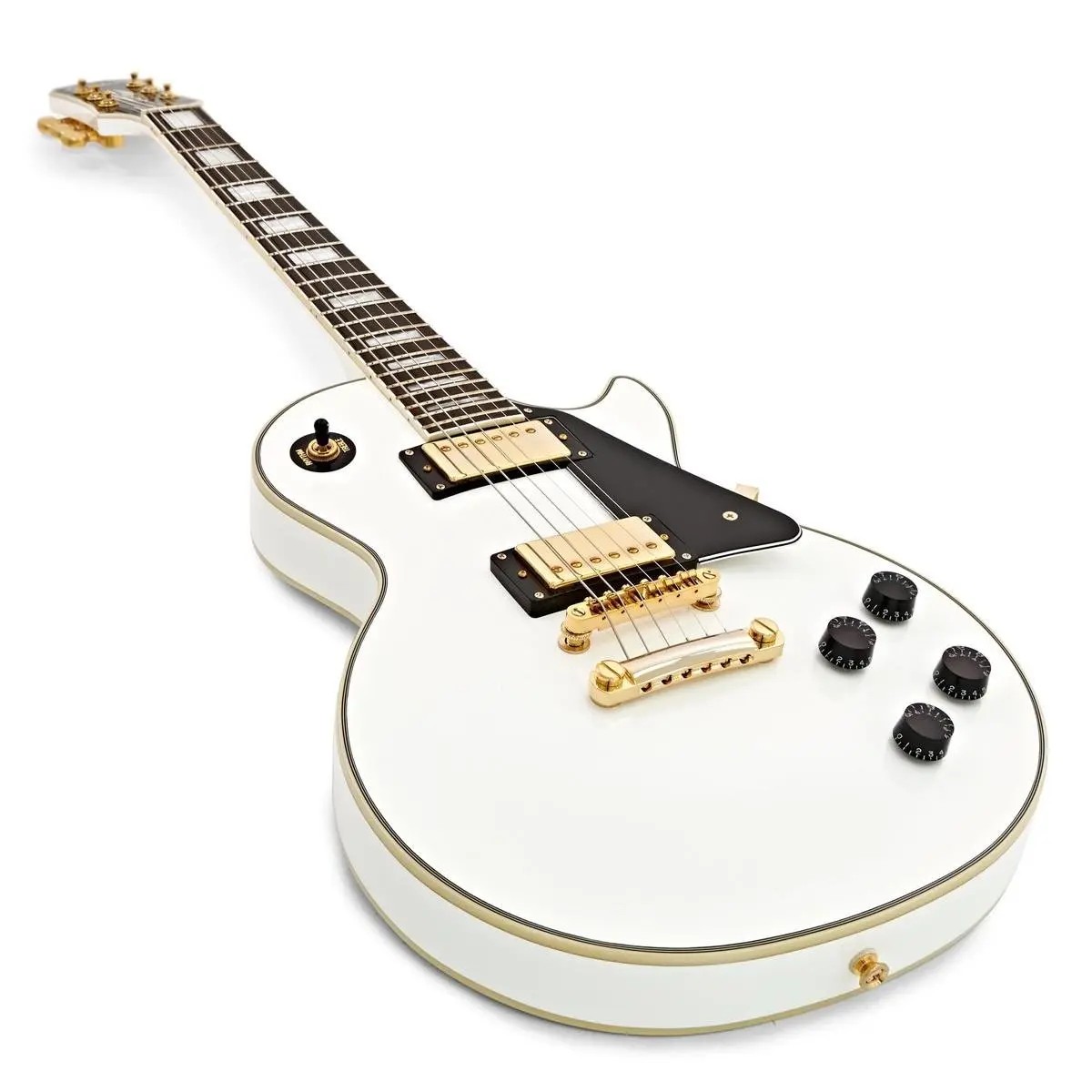 Электрогитара EPIPHONE Les Paul Custom AW Alpine White