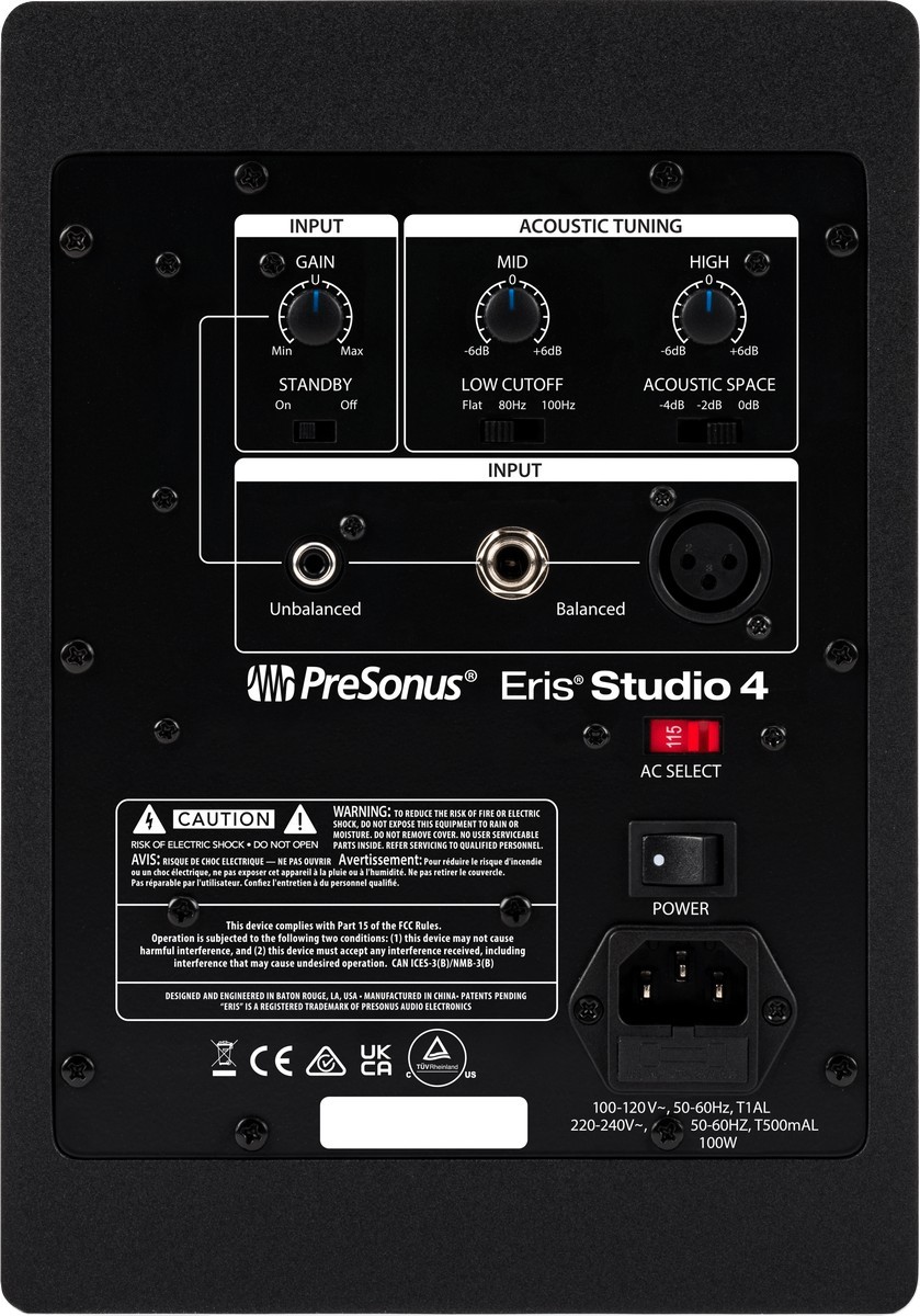 Студийный монитор PreSonus Eris Studio 4 single