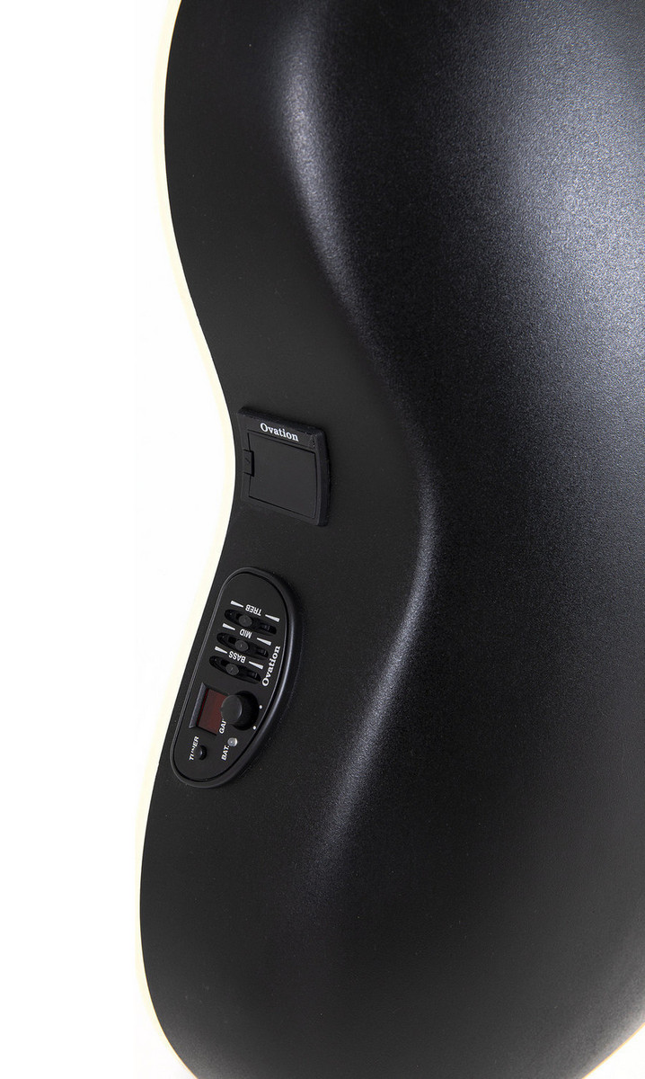 Электроакустическая леворукая гитара OVATION CS24L-5G Celebrity Standard Mid Cutaway Black